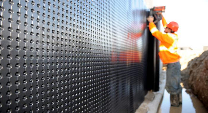 Dimpled Geomembrane