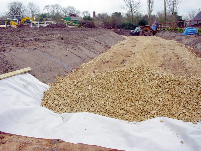 Geotextile membrane